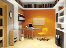 WIZUALIZACJA. DODATKOWE PÓŁKI. Dzięki półkom pod sufitem część ścian jest niezabudowana - można ją udekorować wedle gustu. W półkach warto zainstalować oświetlenie. WIZUALIZACJA. DODATKOWE PÓŁKI. Dzięki półkom pod sufitem część ścian jest niezabudowana - można ją udekorować wedle gustu. W półkach warto zainstalować oświetlenie.