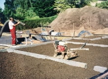 Podłoga na gruncie, ocieplona keramzytem