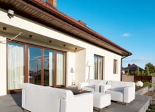 NA TARASIE gospodarze spędzają dużo czasu w ciepłe dni.