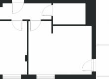 Dwupokojowe, 42,8 m kw., dla 2 osób Dwupokojowe, 42,8 m kw., dla 2 osób