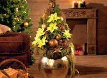 choinka, boże narodzenie, dekoracje świąteczne