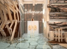 Wnętrza dworca w Zakopanem Wnętrza dworca w Zakopanem