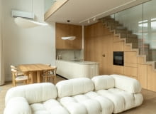 Dwupoziomowy apartament na Powiślu