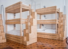 wnętrza The Independente Hostel