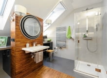 Łazienka na poddaszu Łazienka na poddaszu