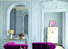 Weź to na rogi. Stolik Ibex ma podstawę w postaci głowy kozła, na rogach osadzono szklany blat. Stolik wykończony został w mosiądzu. Ok. 1650 zł, anthropologie.com weŹ to na rogi Stolik Ibex ma podstawę w postaci głowy kozła, na rogach osadzono szklany blat. Stolik wykończony został w mosiądzu. Ok. 1650 zł, anthropologie.com