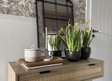 Konsola boho. Konsola boho.