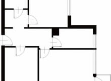 57,4 m kw. trzypokojowe dla 2 osób