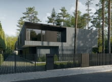 Nero Houses w Józefowie. Proj. Paweł Lis Architekci Nero Houses w Józefowie. Proj. Paweł Lis Architekci