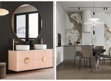 Panele ścienne w łazience i kuchni