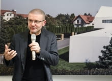 Wernisaż wystawy "Ruchome / Nieruchome" w Galerii Architektury GAGA w Krakowie