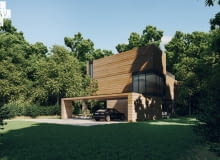 Dom Yenga, projekt: 81.waw.pl Dom Yenga, projekt: 81.waw.pl