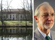 Z lewej: dwór w Oborach; Z prawej: Renzo Piano