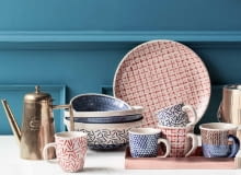 Kolekcja "Renesans" zaprojektowana przez Dorotę Koziarę dla Manufaktury w Bolesławcu ceramika, bolesławiec, manufaktura, design, polski design