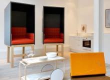 Fotele jak konfesjonał. Proj. Arik Levy fotele, meble, design