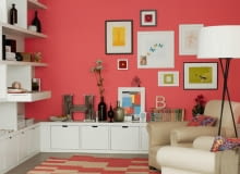 Zastrzyk koloru w salonie