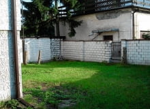 Widok ogrodu przed przebudową Widok ogrodu przed przebudową