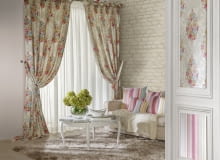 Aranżacja okna, zasłony i firany