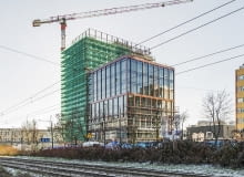 Biurowiec VIBE na warszawskiej Woli. Proj. PIG Architekci