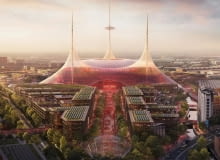 Nowy stadion klubu Manchester United. Proj. Foster + Partners Nowy stadion klubu Manchester United. Proj. Foster + Partners