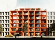 Blok przy Sprzecznej w Warszawie