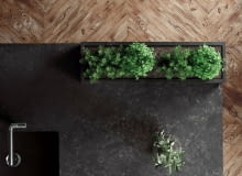 Konglomerat: pomysł na parapety wewnętrzne, blaty kuchenne i okładzinę ścienną