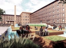 Wizualizacja otoczenia Młynów Rothera