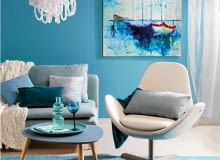 20.03.2014 , Warszawa , wnetrza , kolor i wzor , temat blekit , sesja dla : Cztery Katy , stylizacja Joanna Plachecka . Fot. Michal Mutor SLOWA KLUCZOWE: WNETRZA DEKORACJE