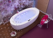 wanna z hydromasażem