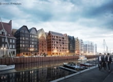 II etap inwestycji Granaria na Wyspie Spichrzów w Gdańsku