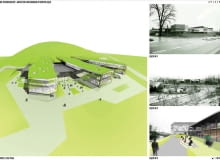 Park Technologiczny - Miasteczko Multimedialne, proj. Biuro Architektoniczne Artur Jasiński i Wspólnicy Biuro Architektoniczne Artur Jasiński i Wspólnicy, Nowy sącz, park technologiczny, miasteczko multimedialne