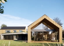 Dom pod Krosnem Odrzańskim. Proj. Z3Z ARCHITEKCI Dom pod Krosnem Odrzańskim. Proj. Z3Z ARCHITEKCI