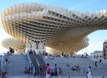 Metropol Parasol w Sewilli. Proj. Jürgen Mayer H. Metropol Parasol w Sewilli. Jürgen Mayer H.