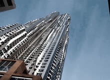 Wieżowiec Beekman Tower w Nowym Jorku, proj. Frank Gehry Wieżowiec Beekman Tower w Nowym Jorku, proj. Frank Gehry