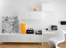 Kawalerka 34 m2 w Poznaniu. Projekt i stylizacja - Iza Hafke. kawalerka, małe mieszkanie, jak urządzić kawalerkę