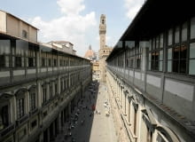 30.06.2006 FLORENCJA GALERIA UFFIZI JEDNO Z NAJWAZNIEJSZYCH MUZEUW MALARSTWA NA SWIECIE FOT. CEZARY ASZKIELOWICZ / AGENCJA GAZETA SLOWA KLUCZOWE: WLOCHY TOSKANIA FLORENCE FIRENZE FLORENCJA TURYSTYKA ITALIA /FR/