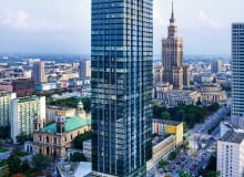 Cosmopolitan, jeden z dwóch wysokościowców z ekskluzywnymi apartamentami w Warszawie.