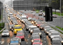 Korek na Puławskiej 19.09.2013 Warszawa . Korek na ulicy Pulawskiej przy Poludniowej Obwodnicy Warszawy . fot. Dariusz Borowicz / Agencja Gazeta SLOWA KLUCZOWE: komunikacja korek zator pulawska ulica /FR/