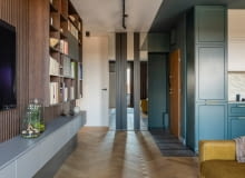 Nowoczesna elegancja wnętrza z nutą mid-century Nowoczesna elegancja wnętrza z nutą mid-century