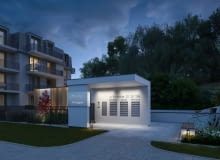 Osiedle Vialo w Gdańsku. Proj. Roark Studi