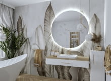 Elegancka kobieca łazienka