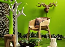 21.06.2012 , DEKORACJE , LAS , STYLIZACJA JOANNA PLACHECKA , CZTERY KATY FOT. AGATA JAKUBOWSKA / AGENCJA GAZETA SLOWA KLUCZOWE: WNETRZA