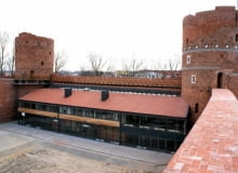 Nowy Pawilon na zamku w Ciechanowie. Materiały Muzeum Szlachty Mazowieckiej Nowy Pawilon na zamku w Ciechanowie. Materiały Muzeum Szlachty Mazowieckiej