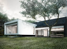 Dom jednorodzinny N House S zaprojektowany przez pracownię Formodesign łódź, formodesign, polska, dom jednorodzinny, n house s