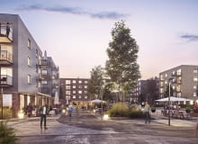 Nowe osiedle na wschodnich obrzeżach Katowic Nowe osiedle na wschodnich obrzeżach Katowic