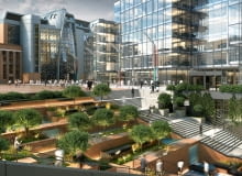 Koncepcja rynku Kobro obok dworca Łódź Fabryczna. Koncepcja rynku Kobro obok dworca Łódź Fabryczna.