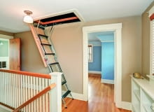 schody strychowe schody na poddasze schody adaptacja poddasza strych wejście na strych poddasze