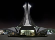 Wieża stadionu olimpijskiego w Montrealu - Roger Taillibert (1987)