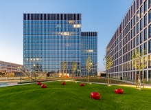 Wyjątkowe patio w katowickim Face2Face Business Campus Wyjątkowe patio w katowickim Face2Face Business Campus