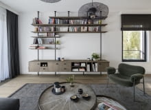 Drewno w roli głównej - mieszkanie Ewy i Adama Drewno w roli głównej - mieszkanie Ewy i Adama